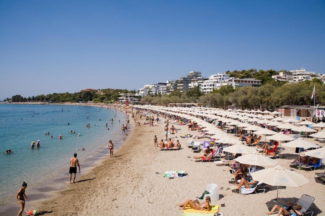 Thelfi Luxury Studio In Attica - Close To Varkiza Beach - Sea View Vári 外观 照片